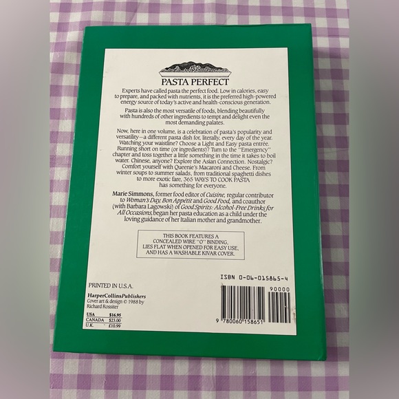 365 Ways To Cook Pasta by Marie Simmons (1988) - Picture 2 of 4